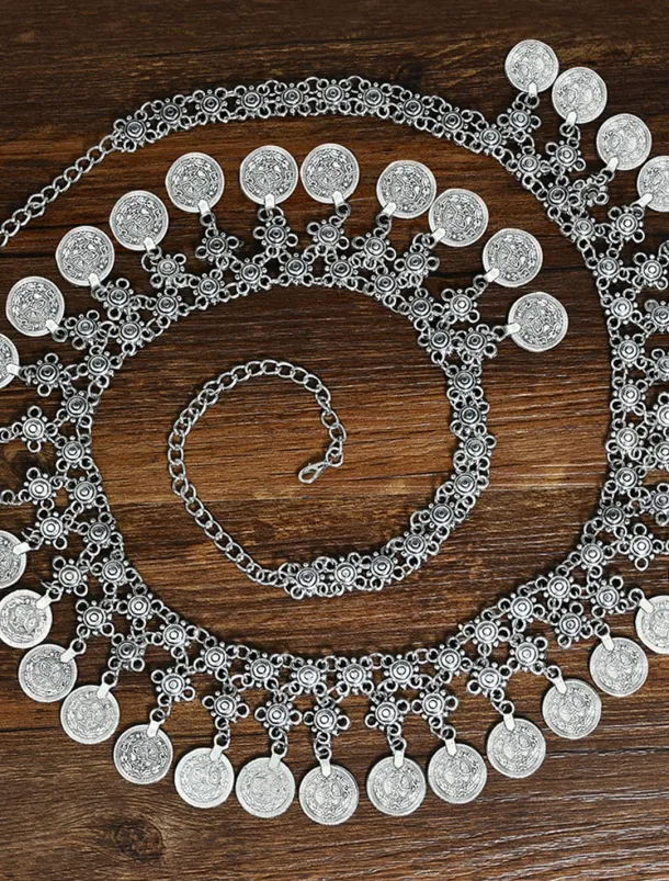 Women's Belt Alloy Silver Gold Chain Street Dailywear Date Round Dots