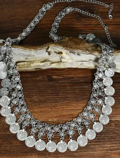 Women's Belt Alloy Silver Gold Chain Street Dailywear Date Round Dots