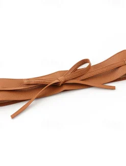 Women's Belt Leather White Black Camel Gold Coffee Skinny Belt Outdoor Street Daily Holiday Pure Color / Spring / Summer / Fall / Winter / Alloy