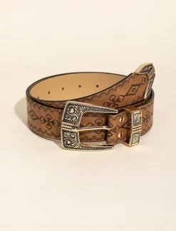 Women's Belt PU Brown Waist Belt Holiday Weekend Pure Color / Vintage / Spring / Summer / Fall / Winter