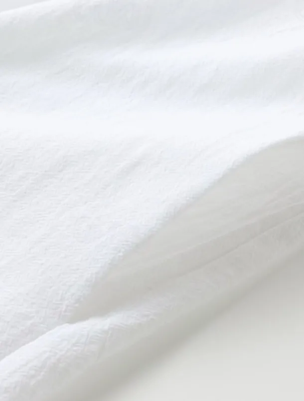 Women's Black White Blue Summer Spring Mini Dress Cotton Linen Dresses Shirt Dress White Cotton Dress Vacation Basic Modern Daily Weekend Loose Fit Plain Shirt Collar