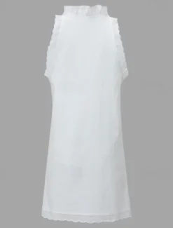 Women's Black White Dark Pink Summer Spring Mini Dress White Dress Cotton Linen Dresses Sundress Casual Vacation Daily Regular Fit Plain V Neck