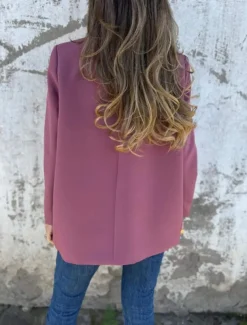 Women's Blazer Breathable Comfortable Pocket Casual Plain Office Street Casual Daily Wear Double Breasted Regular Peaked Lapel Regular Fit Long Sleeve Outerwear Black White Red Summer