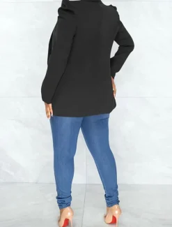 Women's Blazer Business Office Formal Blazer Suit Party Evening Jacket Casual Daily Spring Outerwear Long Sleeve