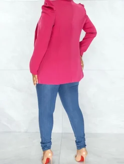 Women's Blazer Business Office Formal Blazer Suit Party Evening Jacket Casual Daily Spring Outerwear Long Sleeve