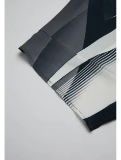 Women's Blouse Long Sleeve Asymmetrical Hem Chiffon Basic Butterfly Print Regular Tops Round Neck Casual White Gray Spring Fall