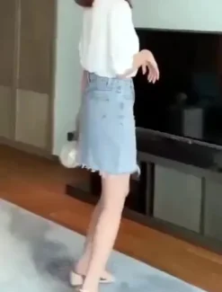 Women's Blouse Solid Color Stylish Basic Casual Short Sleeve Shirt Collar Regular Tops Daily Patchwork Buttons Lace Trim White Summer