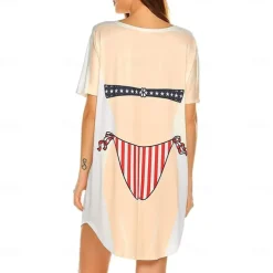 Women's Body Bikini Cover-Ups 3D Graphic For Women's Adults' Saint Patrick's Day 3D Print Party