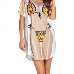 Women's Body Bikini Cover-Ups 3D Graphic For Women's Adults' Saint Patrick's Day 3D Print Party