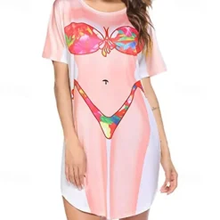 Women's Body Bikini Cover-Ups 3D Graphic For Women's Adults' Saint Patrick's Day 3D Print Party