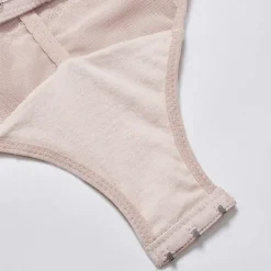 Women's Bodysuits Shapewears Criss Cross Classic Tummy Control Home Office Valentine's Day Plus Size Sport Seamless Sexy Solid Color Pure Color Buckle Seamed Home Outfits