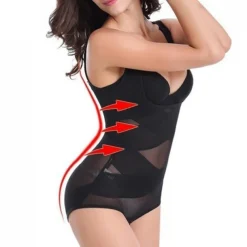 Women's Bodysuits Shapewears Criss Cross Classic Tummy Control Home Office Valentine's Day Plus Size Sport Seamless Sexy Solid Color Pure Color Buckle Seamed Home Outfits