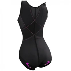 Women's Bodysuits Shapewears Criss Cross Classic Tummy Control Home Office Valentine's Day Plus Size Sport Seamless Sexy Solid Color Pure Color Buckle Seamed Home Outfits