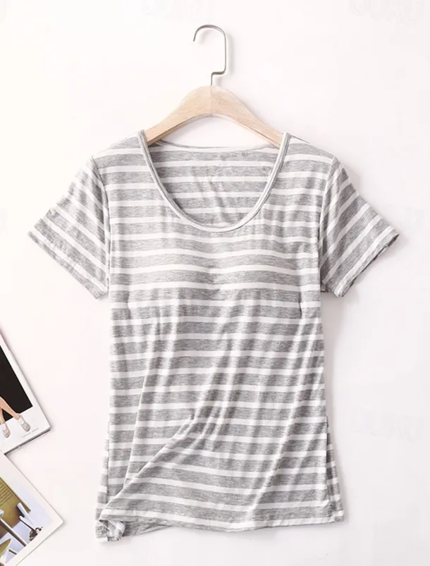 Women's Bolero Top Daily Date Going out Fashion Long Sleeve Crew Neck Black Summer Spring Home Outfits