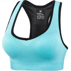 Women's Bra Top Strap Comfortable Freedom Breathable Sports Solid Color Sports Bra Bra Top For Gym Workout Running Fitness Slim Activewear