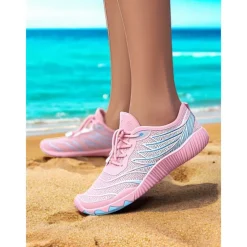 Women's Breathable Barefoot shoes – Lightweight Wide Fit Quick-Dry Water Shoes for Outdoor & Beach