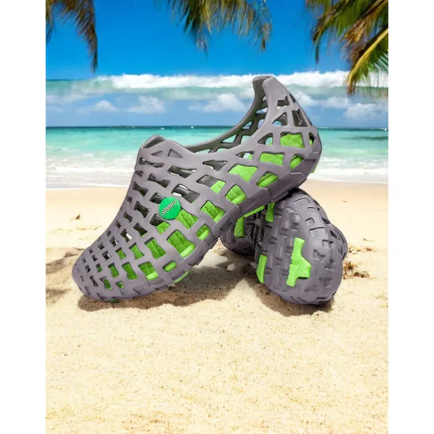 Women's Breathable Hollow Out Beach Shoes - Lightweight Slip-On Water Shoes for Beach & Outdoor Activities