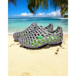 Women's Breathable Hollow Out Beach Shoes - Lightweight Slip-On Water Shoes for Beach & Outdoor Activities