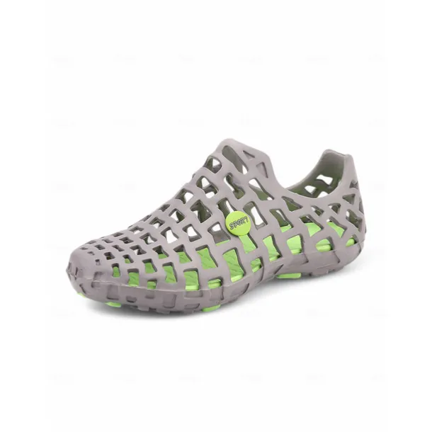 Women's Breathable Hollow Out Beach Shoes - Lightweight Slip-On Water Shoes for Beach & Outdoor Activities