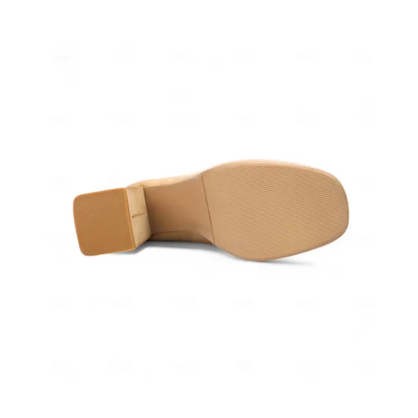 Women's Brown Platform Loafer Heels with Tassel Fringe – Retro Chunky Block High Heel Shoes for Casual and Party Wear