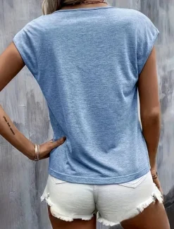 Women's Camisole Tank Top Boho Heart Bohemia Vintage Stylish Sleeveless Crew Neck Regular Tops Daily Weekend Vacation Wear Print Pink Royal Blue Light Blue Summer Spring