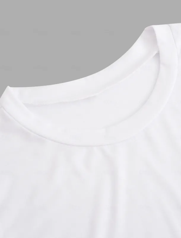 Women's Camisole Tank Top Sleeveless Round Neck White Asymmetrical Layered Elegant Draped Summer Spring Casual Workwear Regular Fit Versatile Top Clothing Apparel