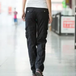 Women's Cargo Pants Hiking Pants Trousers Tactical Pants Military Summer Outdoor Ripstop Breathable Quick Dry Lightweight Pants / Trousers Bottoms Army gray Green Cotton Climbing Camping / Hiking