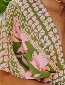 Women's Casual Dress Floral Split Print V Neck Long Dress Maxi Dress Vacation Short Sleeve Summer