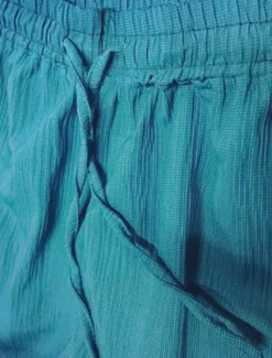 Women's Chinos Shorts Basic Casual Short High Waist Plain Elastic Drawstring Design High Cut Breathability Soft Micro-elastic Casual Daily Weekend Wine Lake Blue Black White Summer Spring Regular Fit