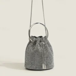 Women's Clutch Evening Bag PU Leather Wedding Party Chain Large Capacity Multi Carry Solid Color Silver Champagne Gold Black