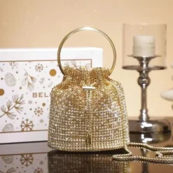 Women's Clutch Evening Bag PU Leather Wedding Party Chain Large Capacity Multi Carry Solid Color Silver Champagne Gold Black