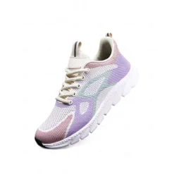 Women's Colorblock Flyknit Athletic Sneakers – Fashion Running Shoes for Gym Workouts, Park Jogging and Urban Athleisure Looks