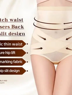 Women's Control Panties Shapewears Tummy Control Push Up Basic Office Yoga Party & Evening Running Sport Seamless Breathable Solid Color Seamed Lace Up Home Outfits