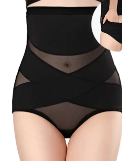 Women's Control Panties Shapewears Tummy Control Push Up Basic Office Yoga Party & Evening Running Sport Seamless Breathable Solid Color Seamed Lace Up Home Outfits