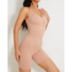 Women's Control Panties Thigh Slimmers Shapewears Yoga Daily Sport Simple Pure Color Buckle Home Outfits