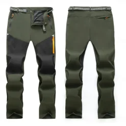 Women's Convertible Zip Off Pants Hiking Pants Trousers Patchwork Summer Outdoor Windproof Breathable Quick Dry Lightweight Bottoms Army Green Dark Navy Hunting Fishing Climbing XS S M L XL