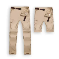 Women's Convertible Zip Off Pants Hiking Pants Trousers Summer Outdoor Waterproof Comfort Breathable Multi-Pockets Bottoms Black Army Green Hunting Fishing Climbing S M L XL XXL