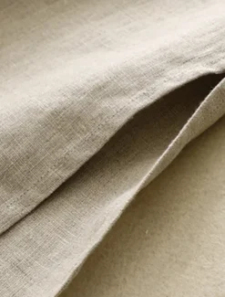 Women's Cotton Linen Pants Wide Leg Chinos Vacation Vintage Fashion Full Length High Waist Plain Pocket Comfort Outdoor Inelastic Vacation Street Daily Yellow Orange Beige Summer Spring Fall Regular