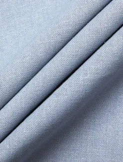 Women's Cotton Linen Sets Two Piece Sets Solid Color Fashion Round Neck Street Daily 2 Piece White Blue Khaki Gray Spring & Fall