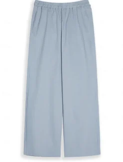 Women's Cotton Linen Sets Two Piece Sets Solid Color Fashion Round Neck Street Daily 2 Piece White Blue Khaki Gray Spring & Fall