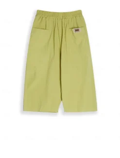 Women's Cotton Linen Shorts Linen-Inspired Pants Cotton Linen Pants Active Simple Casual Calf-Length High Waist Plain Pocket Comfy Breathability Soft Micro-elastic Vacation Weekend Black White Yellow