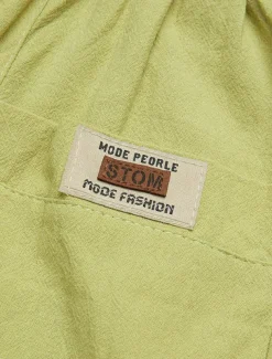 Women's Cotton Linen Shorts Linen-Inspired Pants Cotton Linen Pants Active Simple Casual Calf-Length High Waist Plain Pocket Comfy Breathability Soft Micro-elastic Vacation Weekend Black White Yellow