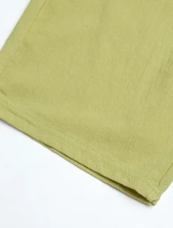 Women's Cotton Linen Shorts Linen-Inspired Pants Cotton Linen Pants Active Simple Casual Calf-Length High Waist Plain Pocket Comfy Breathability Soft Micro-elastic Vacation Weekend Black White Yellow