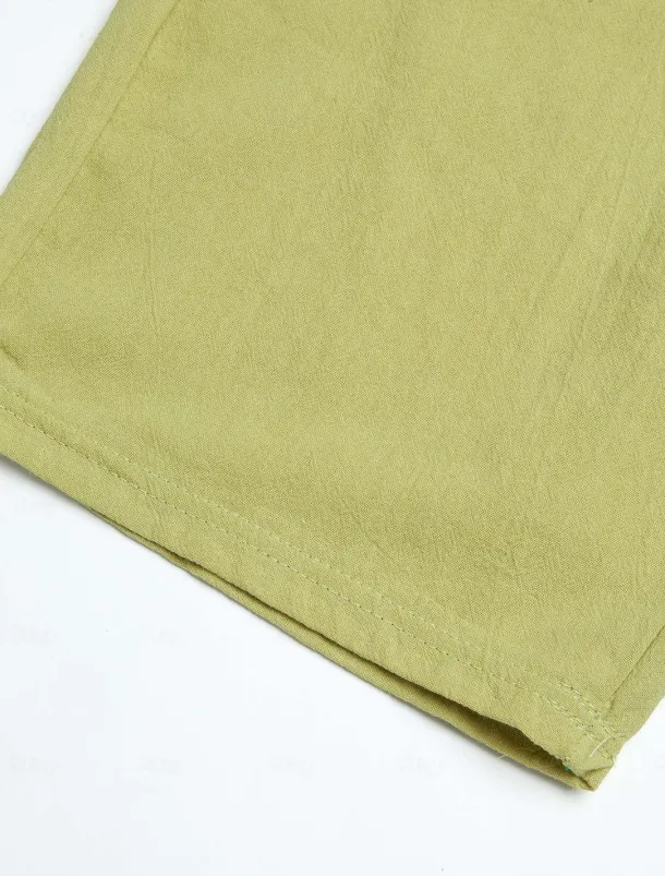 Women's Cotton Linen Shorts Linen-Inspired Pants Cotton Linen Pants Active Simple Casual Calf-Length High Waist Plain Pocket Comfy Breathability Soft Micro-elastic Vacation Weekend Black White Yellow