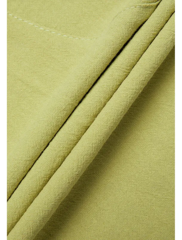 Women's Cotton Linen Shorts Linen-Inspired Pants Cotton Linen Pants Active Simple Casual Calf-Length High Waist Plain Pocket Comfy Breathability Soft Micro-elastic Vacation Weekend Black White Yellow