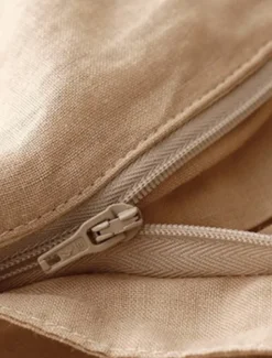 Women's Cotton Linen Shorts Shorts Slacks Casual Short Natural Flower Pocket Printing Comfy Comfortable Street Going out Sapphire Blue Dark Navy Purple Orange Summer Regular Fit