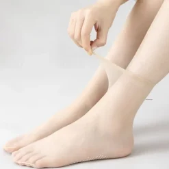 Women's Crew Socks Home Daily Solid Color Spandex Acrylic Fibers Nylon Simple Casual Skidproof Casual 5 Pairs