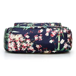Women's Crossbody Bag Crossbody Bag Nylon Outdoor Daily Going out Print Waterproof Floral Print Flower Black Grey Black White