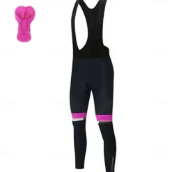 Women's Cycling Bib Tights Bike Bottoms Mountain Bike MTB Road Bike Cycling Sports Polka Dot 3D Pad Cycling Breathable Quick Dry Pink Blue Spandex Clothing Apparel Bike Wear
