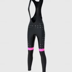 Women's Cycling Bib Tights Bike Bottoms Mountain Bike MTB Road Bike Cycling Sports Polka Dot 3D Pad Cycling Breathable Quick Dry Pink Blue Spandex Clothing Apparel Bike Wear